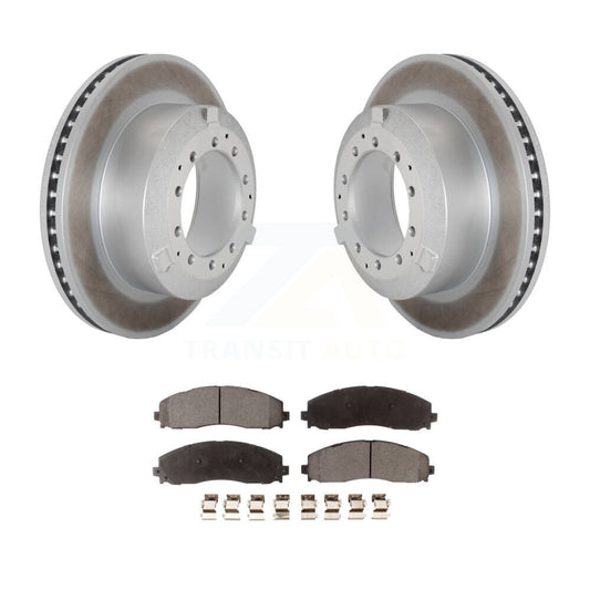 Coated Disc Rotors and Ceramic Brake Pads Kit-KGT-103195 - Kit.bestparts.ca