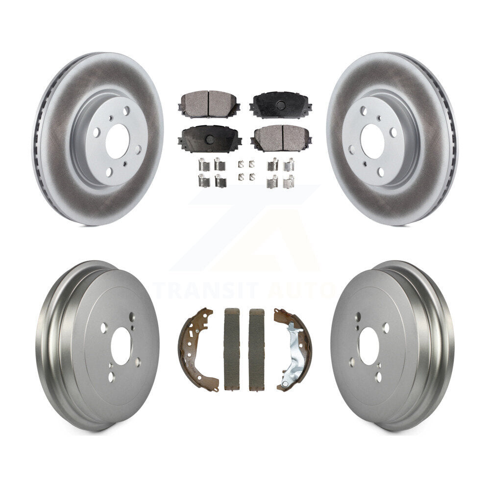Coated Disc Rotors and Ceramic Brake Pads Kit-KGT-103200 - Kit.bestparts.ca
