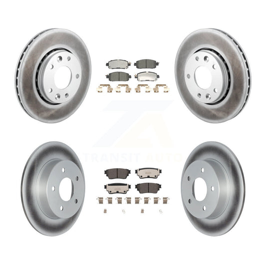 Disc Rotors and Ceramic Brake Pads Kit-KGT-103218 - Kit.bestparts.ca