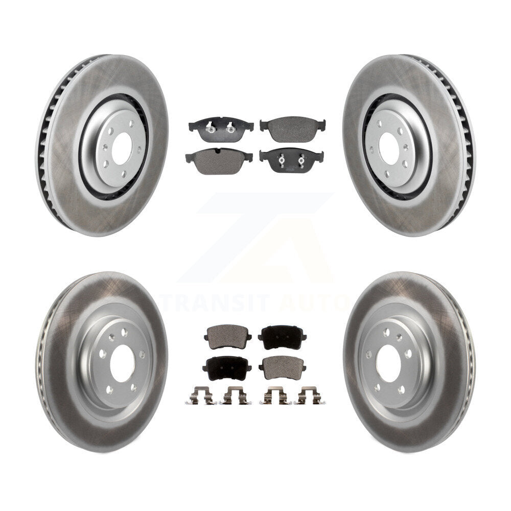 Coated Disc Rotors and Ceramic Brake Pads Kit-KGT-103233 - Kit.bestparts.ca Kit.bestparts.ca