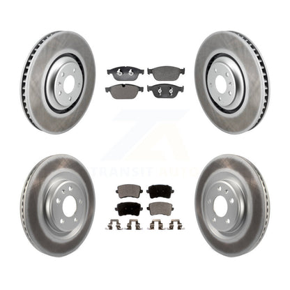 Coated Disc Rotors and Ceramic Brake Pads Kit-KGT-103233 - Kit.bestparts.ca