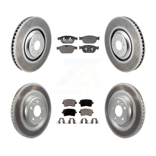 Coated Disc Rotors and Ceramic Brake Pads Kit-KGT-103233 - Kit.bestparts.ca