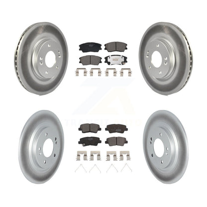 Coated Disc Rotors and Ceramic Brake Pads Kit-KGT-103237 - Kit.bestparts.ca