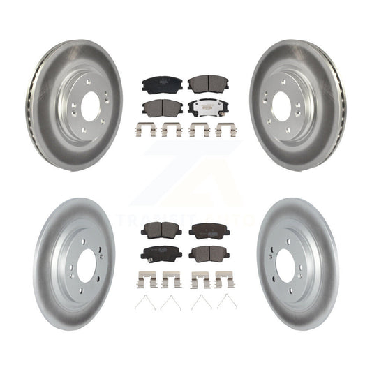 Coated Disc Rotors and Ceramic Brake Pads Kit-KGT-103237 - Kit.bestparts.ca
