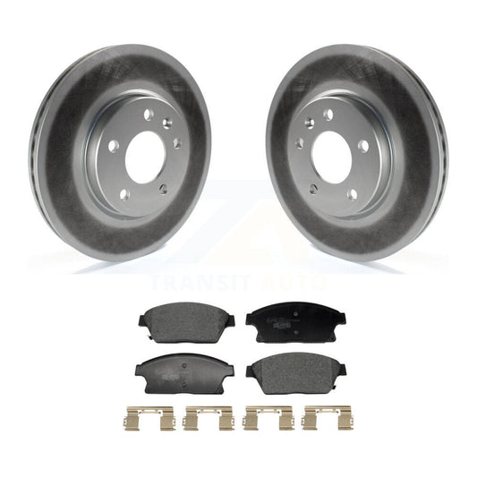 Coated Disc Rotors and Ceramic Brake Pads Kit-KGT-103242 - Kit.bestparts.ca