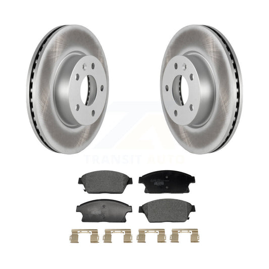 Coated Disc Rotors and Ceramic Brake Pads Kit-KGT-103243 - Kit.bestparts.ca