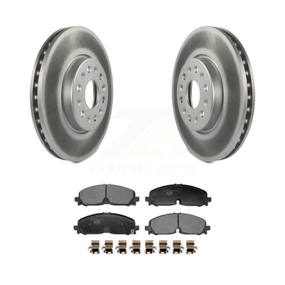 Coated Disc Rotors and Ceramic Brake Pads Kit-KGT-103263 - Kit.bestparts.ca