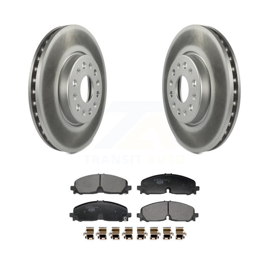Coated Disc Rotors and Ceramic Brake Pads Kit-KGT-103263 - Kit.bestparts.ca
