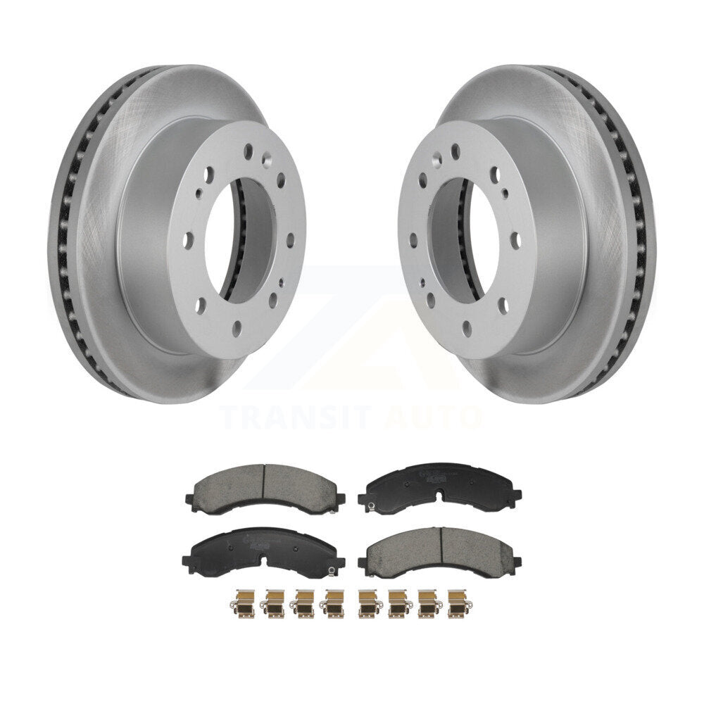 Coated Disc Rotors and Ceramic Brake Pads Kit-KGT-103268 - Kit.bestparts.ca
