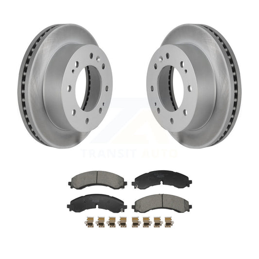 Coated Disc Rotors and Ceramic Brake Pads Kit-KGT-103268 - Kit.bestparts.ca