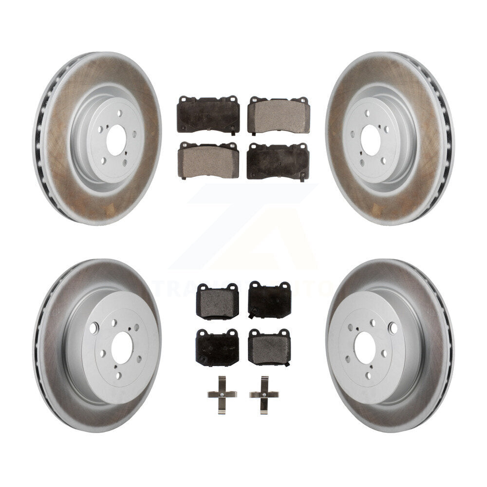 Disc Rotors and Ceramic Brake Pads Kit-KGT-103318 - Kit.bestparts.ca Kit.bestparts.ca