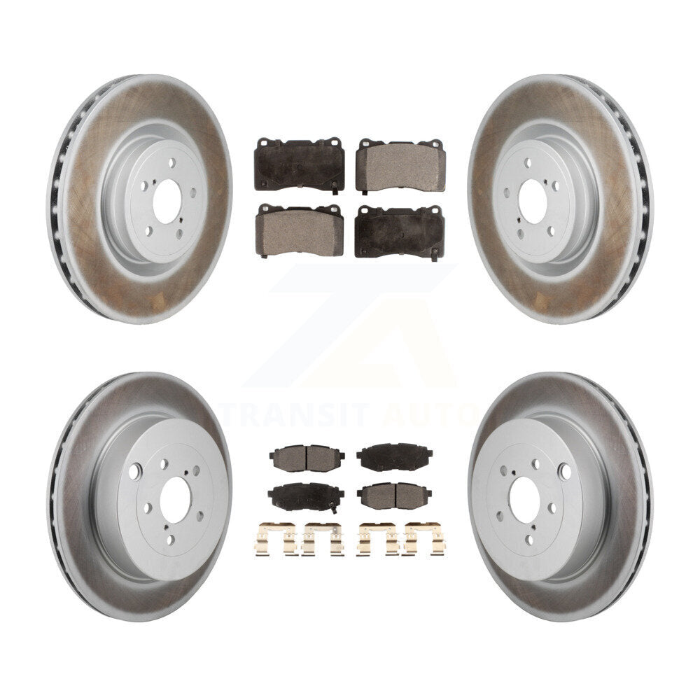 Disc Rotors and Ceramic Brake Pads Kit-KGT-103319 - Kit.bestparts.ca Kit.bestparts.ca