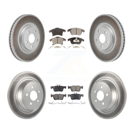 Coated Disc Rotors and Ceramic Brake Pads Kit-KGT-103322 - Kit.bestparts.ca