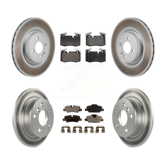 Coated Disc Rotors and Ceramic Brake Pads Kit-KGT-103323 - Kit.bestparts.ca