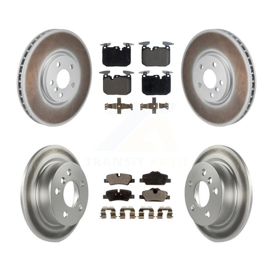 Coated Disc Rotors and Ceramic Brake Pads Kit-KGT-103324 - Kit.bestparts.ca