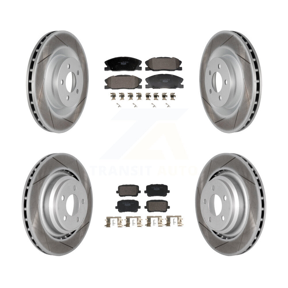 Disc Rotors and Ceramic Brake Pads Kit-KGT-103327 - Kit.bestparts.ca Kit.bestparts.ca