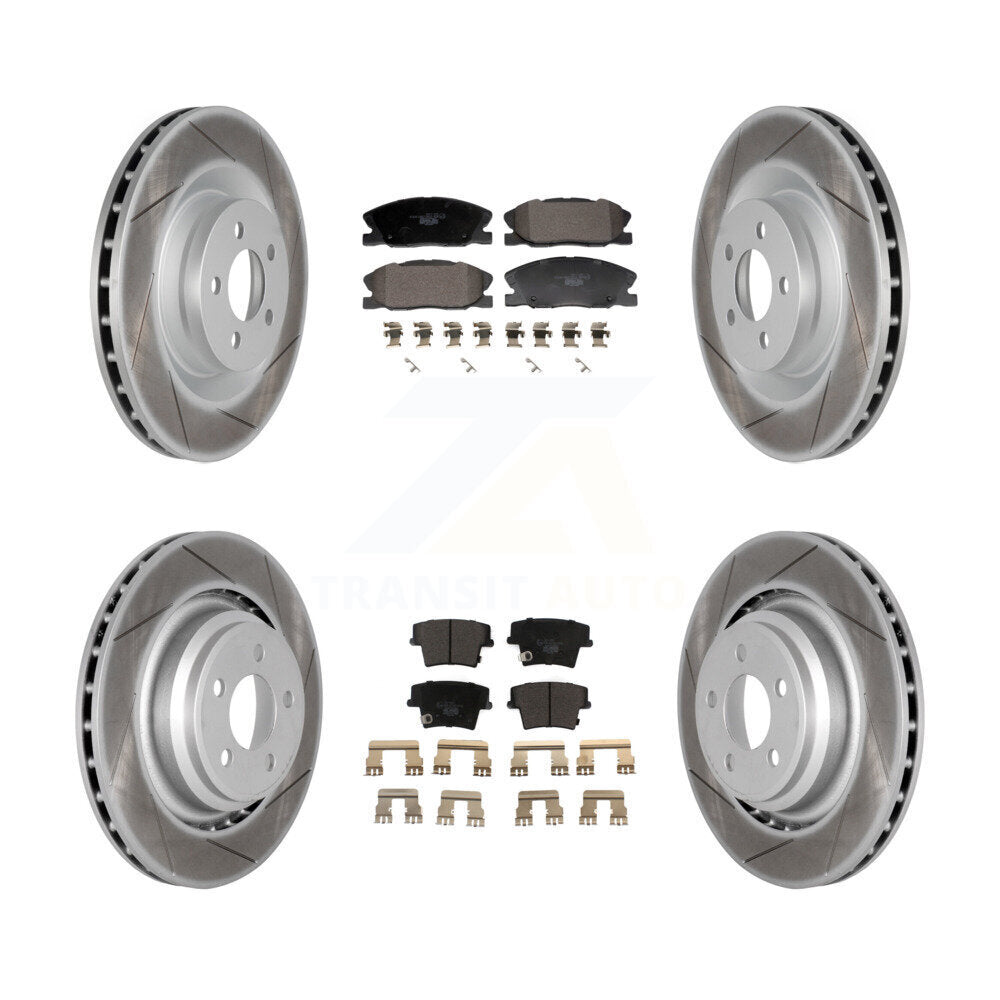 Disc Rotors and Ceramic Brake Pads Kit-KGT-103328 - Kit.bestparts.ca