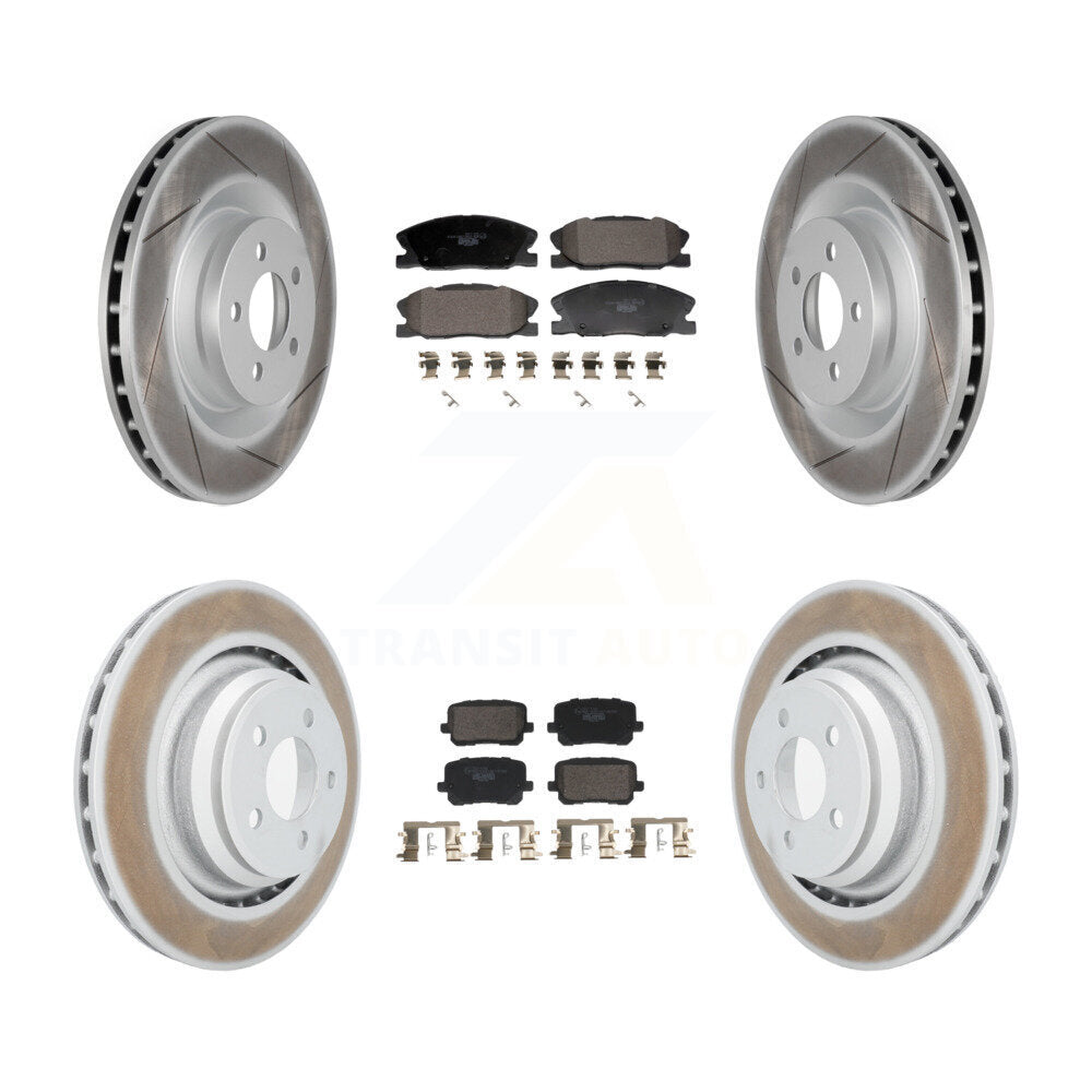 Disc Rotors and Ceramic Brake Pads Kit-KGT-103330 - Kit.bestparts.ca