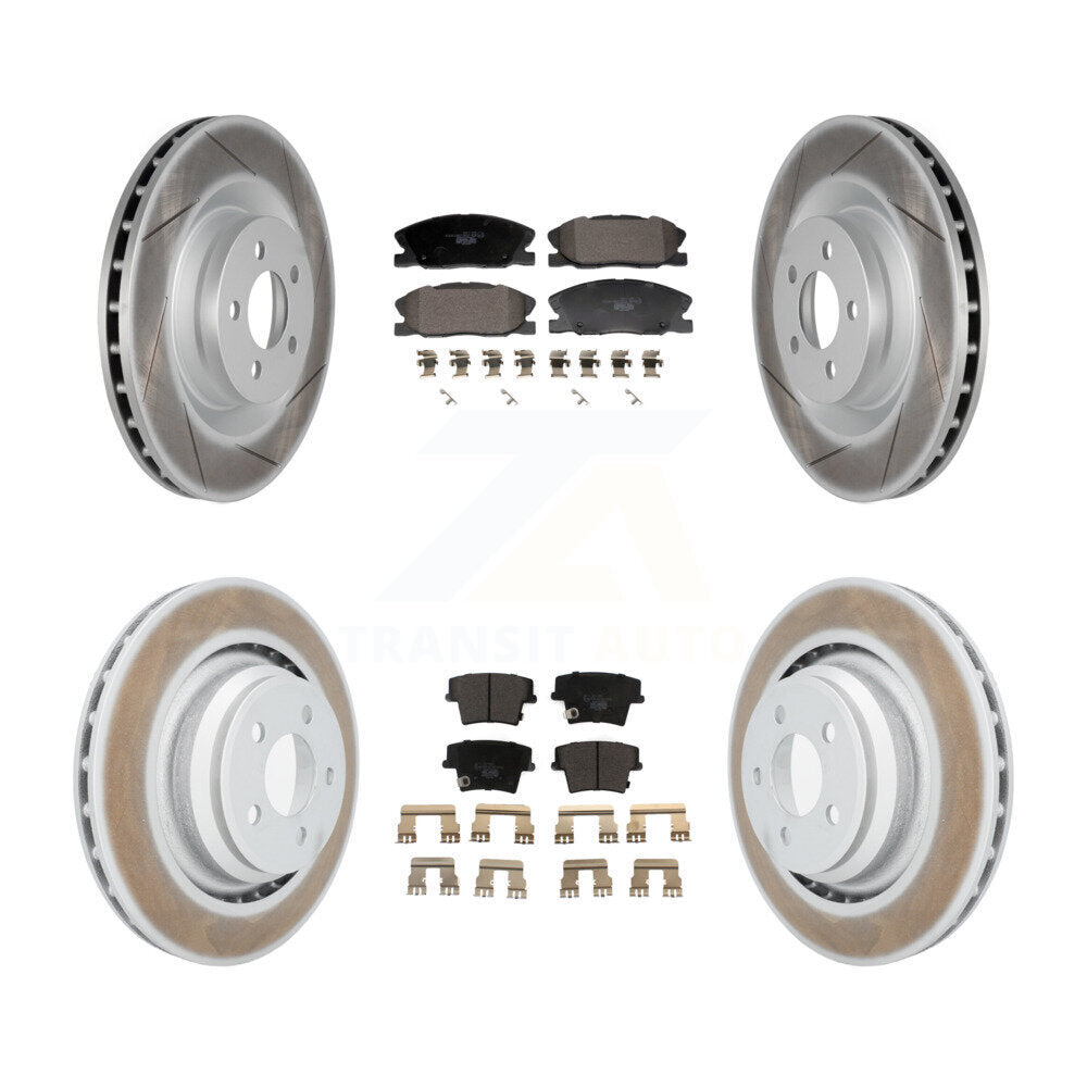 Disc Rotors and Ceramic Brake Pads Kit-KGT-103331 - Kit.bestparts.ca