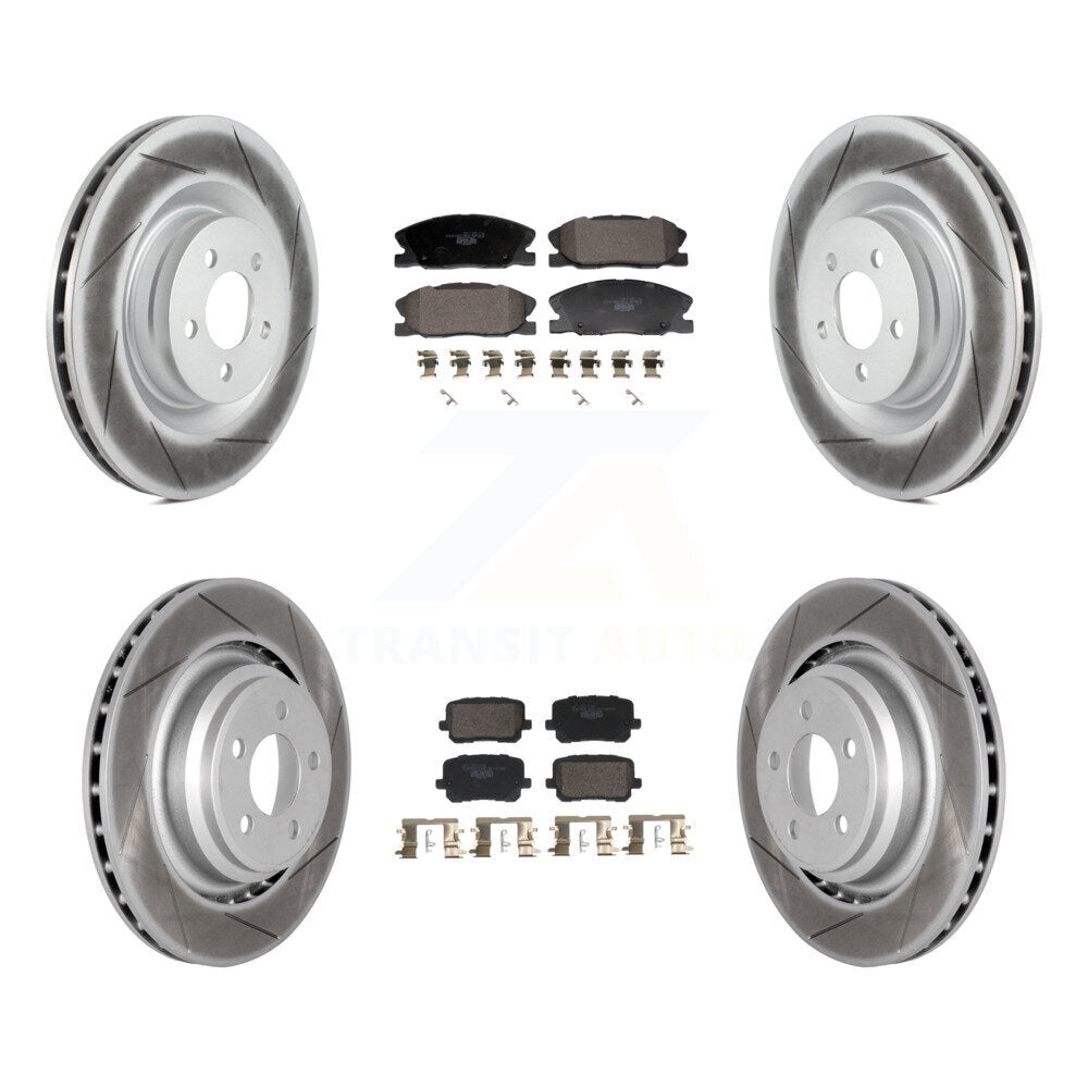 Disc Rotors and Ceramic Brake Pads Kit-KGT-103333 - Kit.bestparts.ca