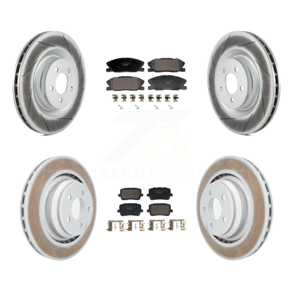 Disc Rotors and Ceramic Brake Pads Kit-KGT-103336 - Kit.bestparts.ca