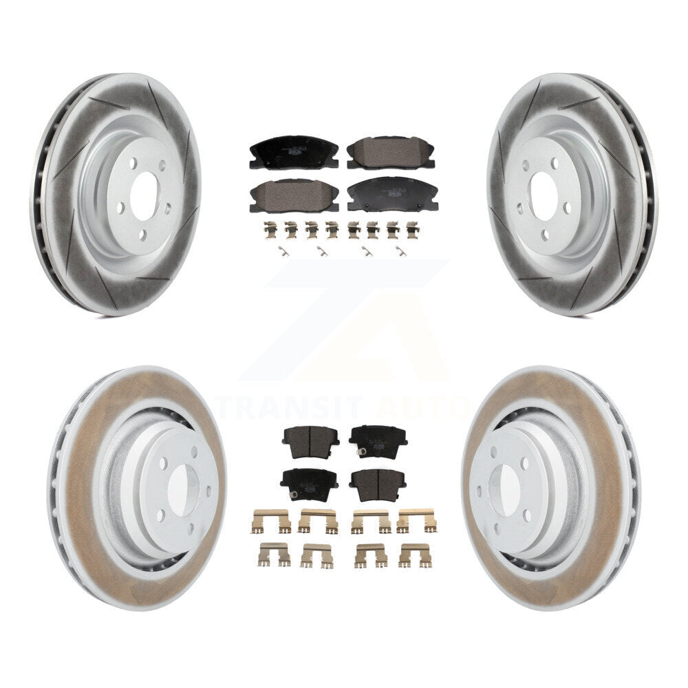 Disc Rotors and Ceramic Brake Pads Kit-KGT-103337 - Kit.bestparts.ca