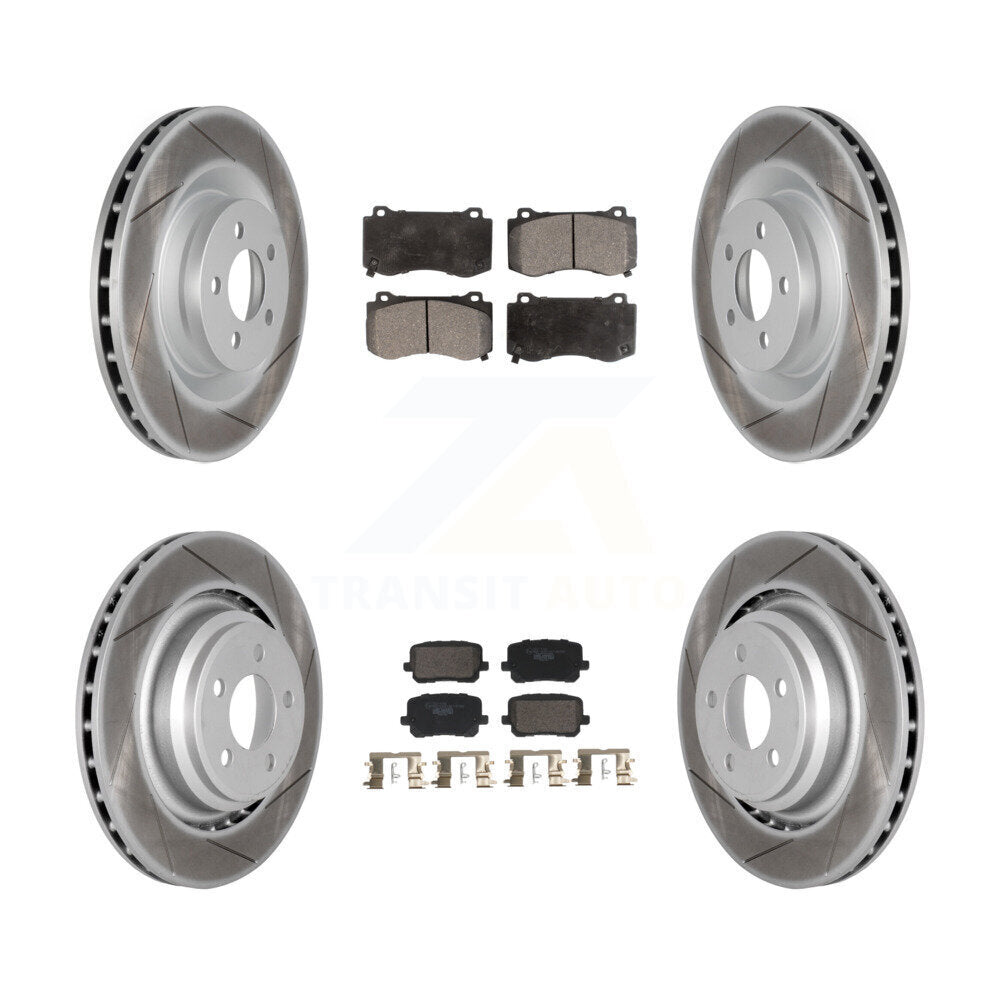Disc Rotors and Ceramic Brake Pads Kit-KGT-103338 - Kit.bestparts.ca
