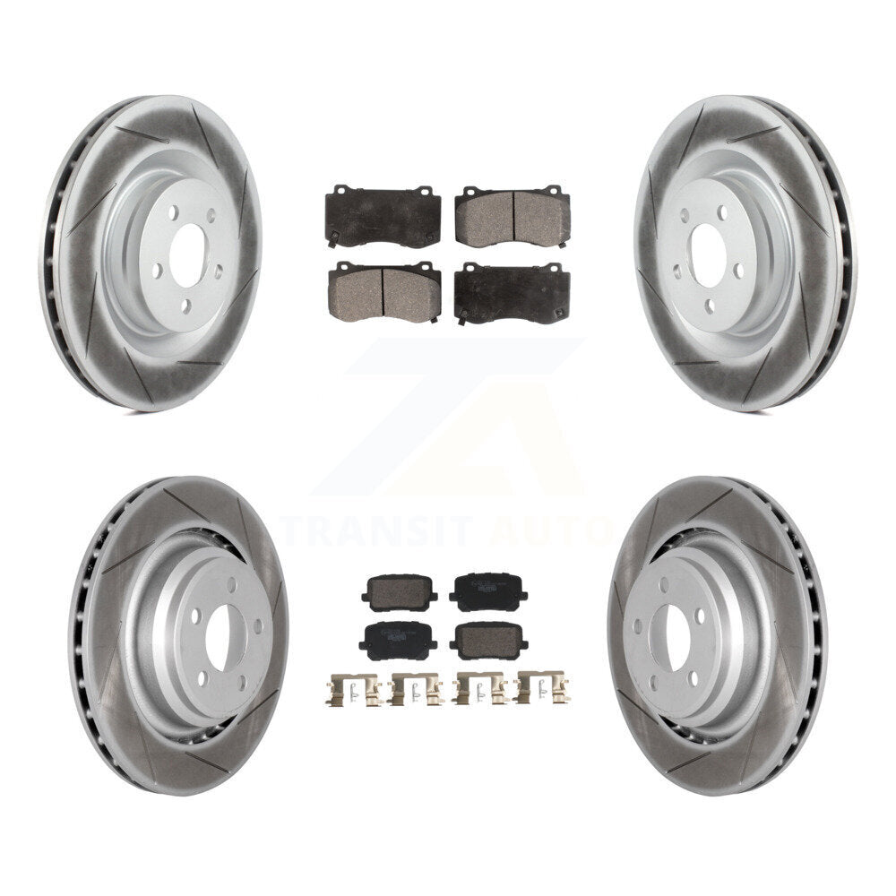 Disc Rotors and Ceramic Brake Pads Kit-KGT-103340 - Kit.bestparts.ca