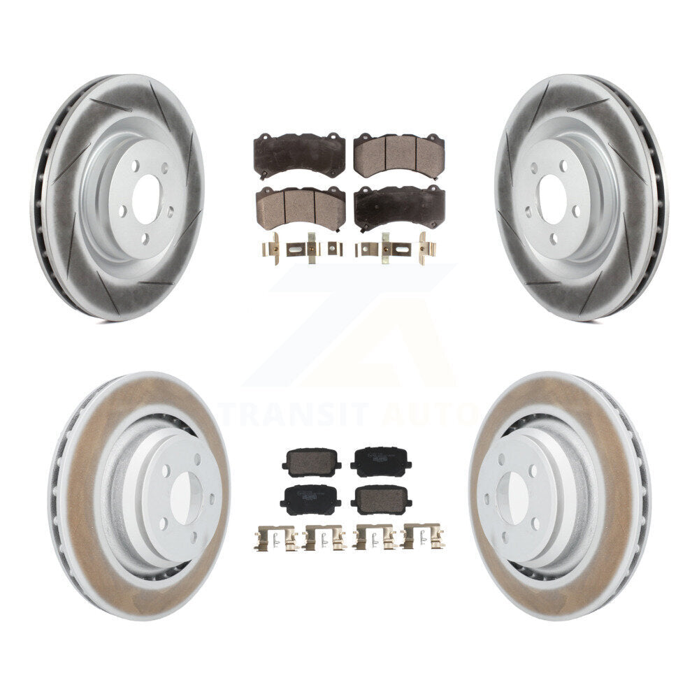 Disc Rotors and Ceramic Brake Pads Kit-KGT-103345 - Kit.bestparts.ca