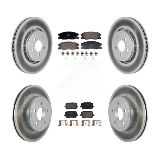 Coated Disc Rotors and Ceramic Brake Pads Kit-KGT-103347 - Kit.bestparts.ca