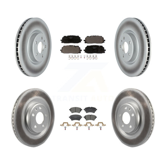 Coated Disc Rotors and Ceramic Brake Pads Kit-KGT-103353 - Kit.bestparts.ca