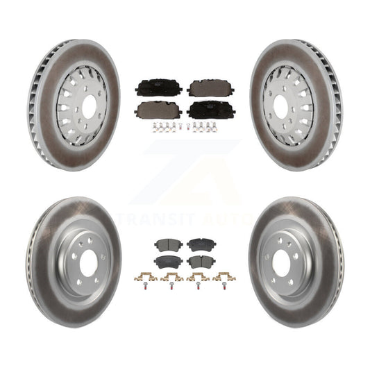 Coated Disc Rotors and Ceramic Brake Pads Kit-KGT-103354 - Kit.bestparts.ca