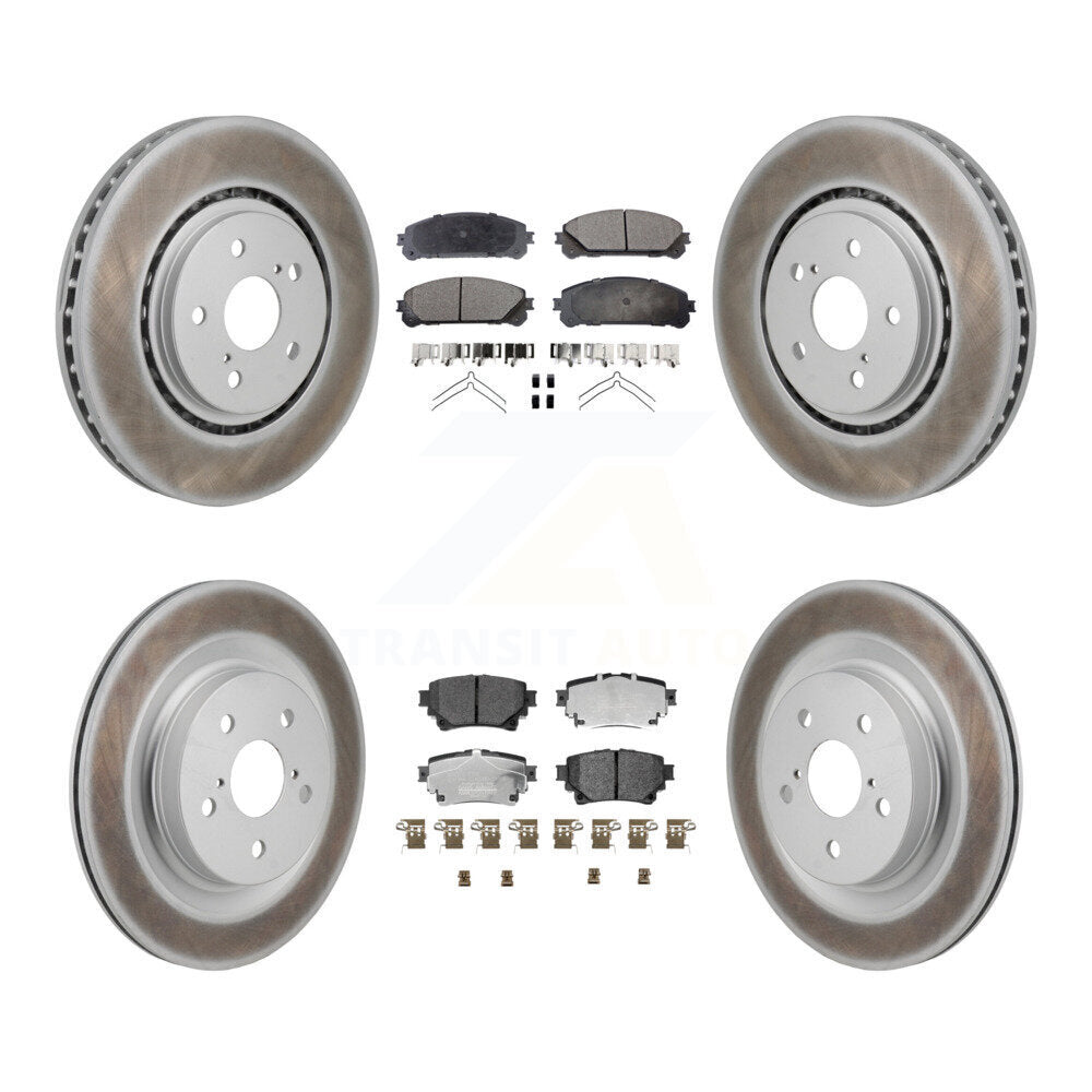 Disc Rotors and Ceramic Brake Pads Kit-KGT-103362 - Kit.bestparts.ca