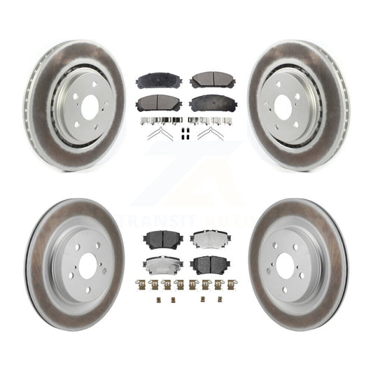 Coated Disc Rotors and Ceramic Brake Pads Kit-KGT-103364 - Kit.bestparts.ca