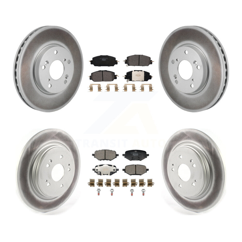 Coated Disc Rotors and Ceramic Brake Pads Kit-KGT-103366 - Kit.bestparts.ca Kit.bestparts.ca