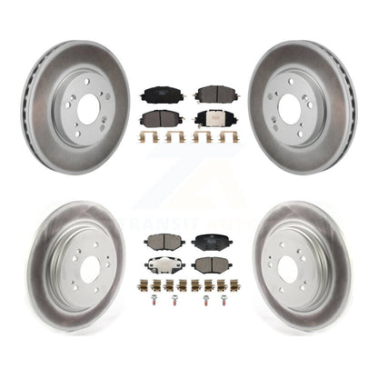 Coated Disc Rotors and Ceramic Brake Pads Kit-KGT-103366 - Kit.bestparts.ca