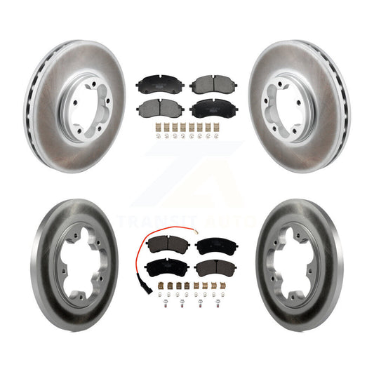 Coated Disc Rotors and Ceramic Brake Pads Kit-KGT-103370 - Kit.bestparts.ca
