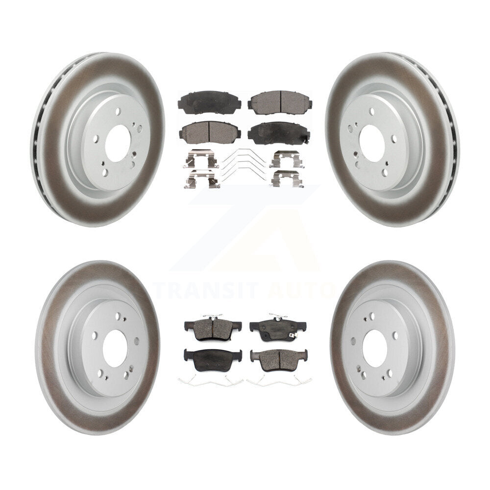 Disc Rotors and Ceramic Brake Pads Kit-KGT-103372 - Kit.bestparts.ca