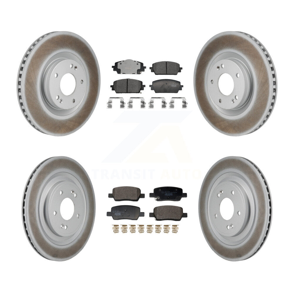 Disc Rotors and Ceramic Brake Pads Kit-KGT-103381 - Kit.bestparts.ca Kit.bestparts.ca