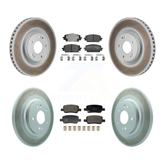 Disc Rotors and Ceramic Brake Pads Kit-KGT-103382 - Kit.bestparts.ca