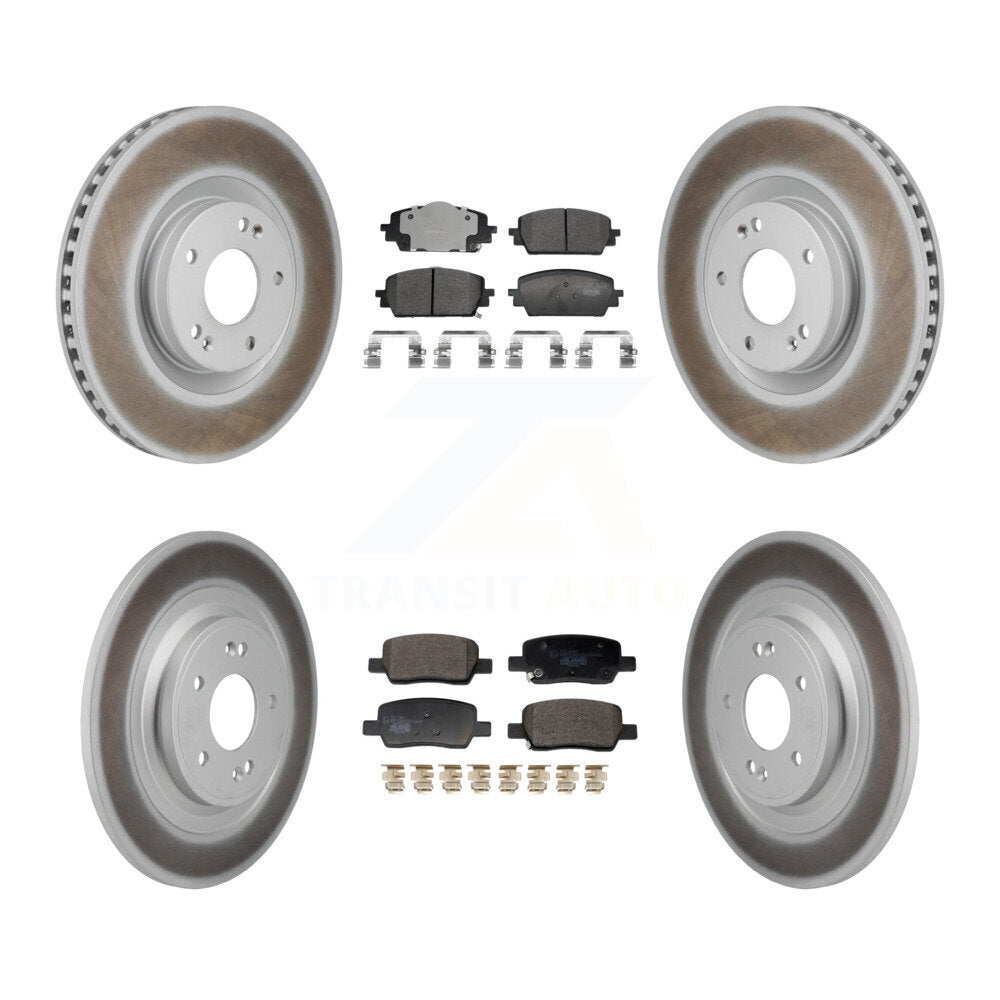 Disc Rotors and Ceramic Brake Pads Kit-KGT-103383 - Kit.bestparts.ca