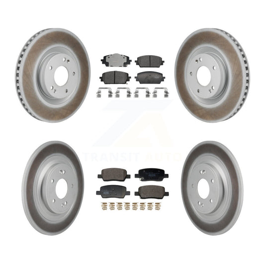 Disc Rotors and Ceramic Brake Pads Kit-KGT-103383 - Kit.bestparts.ca