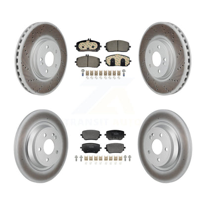 Disc Rotors and Ceramic Brake Pads Kit-KGT-103395 - Kit.bestparts.ca