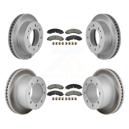 Coated Disc Rotors and Ceramic Brake Pads Kit-KGT-103424 - Kit.bestparts.ca