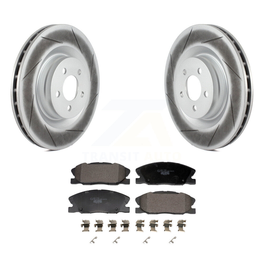 Coated Disc Rotors and Ceramic Brake Pads Kit-KGT-103439 - Kit.bestparts.ca Kit.bestparts.ca