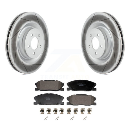 Coated Disc Rotors and Ceramic Brake Pads Kit-KGT-103439 - Kit.bestparts.ca