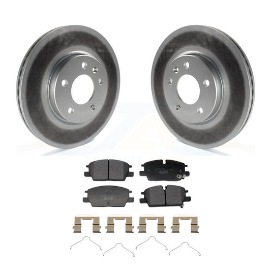 Coated Disc Rotors and Ceramic Brake Pads Kit-KGT-103448 - Kit.bestparts.ca