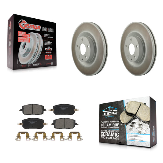 Disc Rotors and Ceramic Brake Pads Kit-KGT-103453