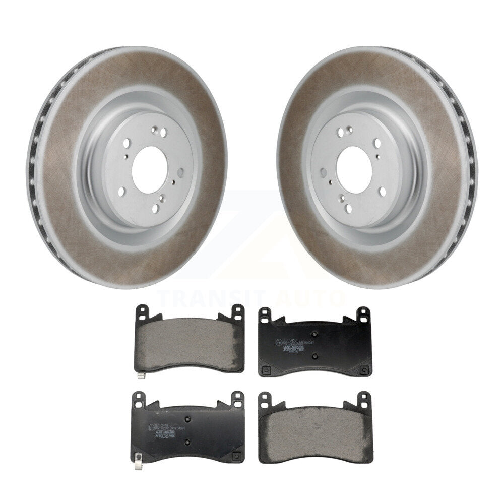 Disc Rotors and Ceramic Brake Pads Kit-KGT-103455 - Kit.bestparts.ca