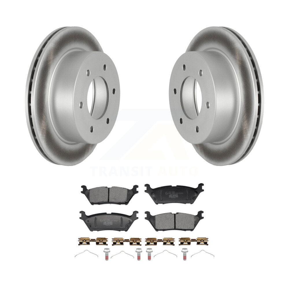 Disc Rotors and Ceramic Brake Pads Kit-KGT-103526 - Kit.bestparts.ca